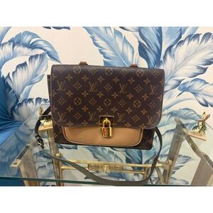 Louis Vuitton Marignan Monogram Canvas Messenger Bag Tan M44257 SD4148